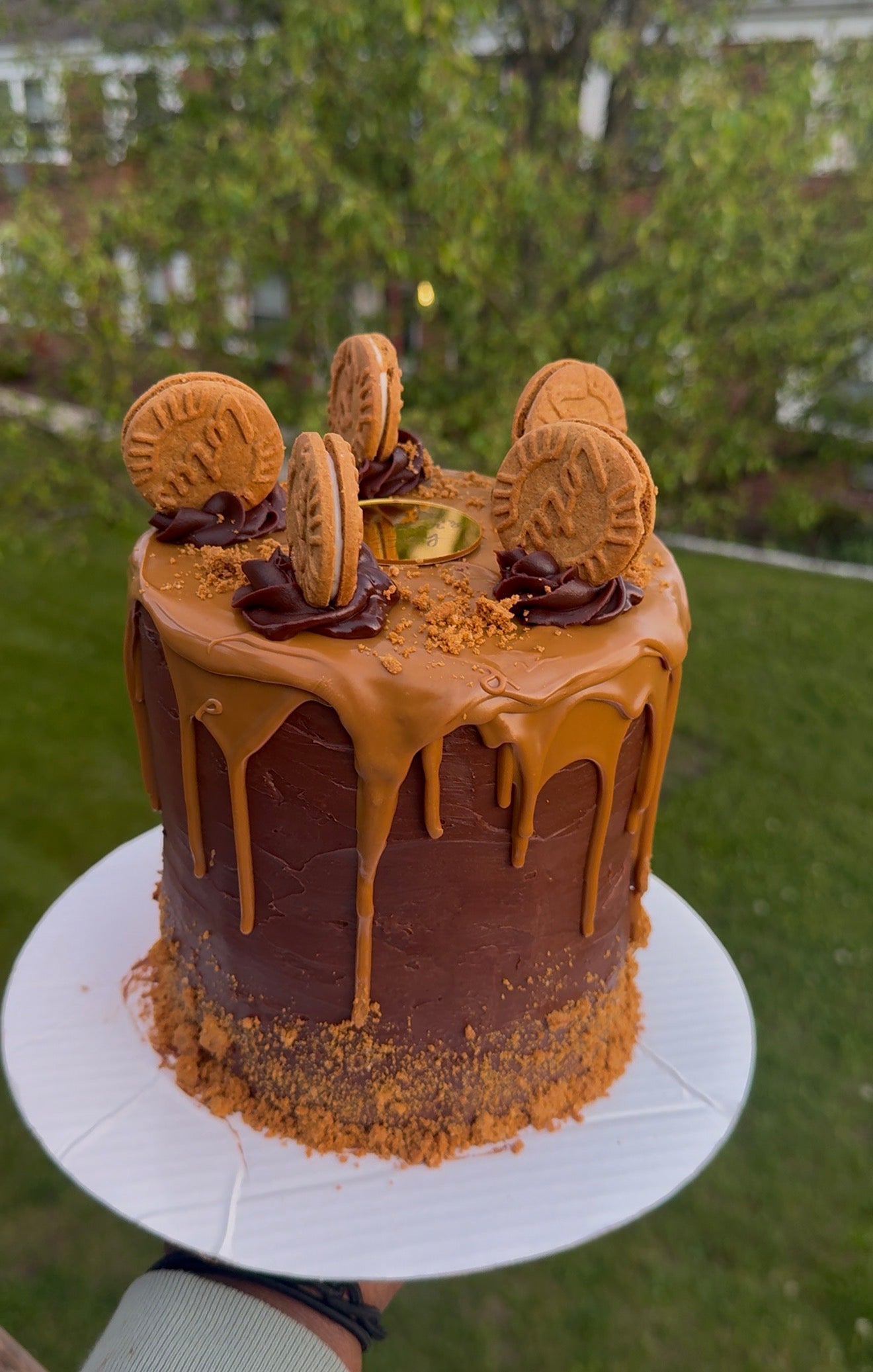 3 layer 6 inch cake