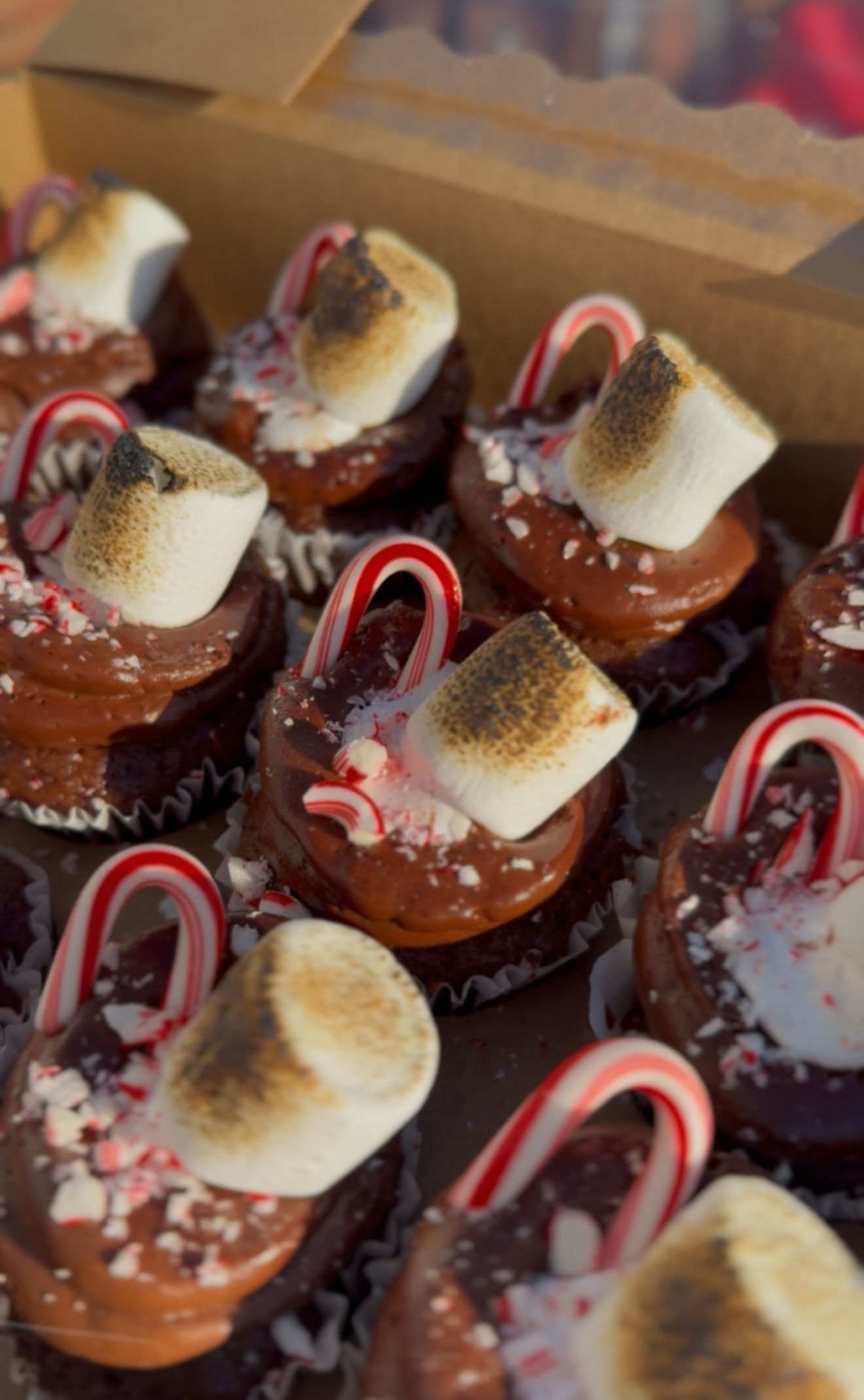 Hot Chocolate cupcakes